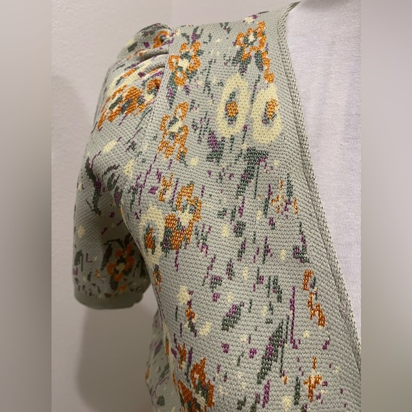 Floral dress with matching cardigan. Size L. NWT - Picture 6 of 6